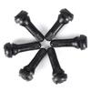 5pcs /Set Black Tr413 Tubeless Car Wheel Tire Valve Stems with Caps Tyre Rubber