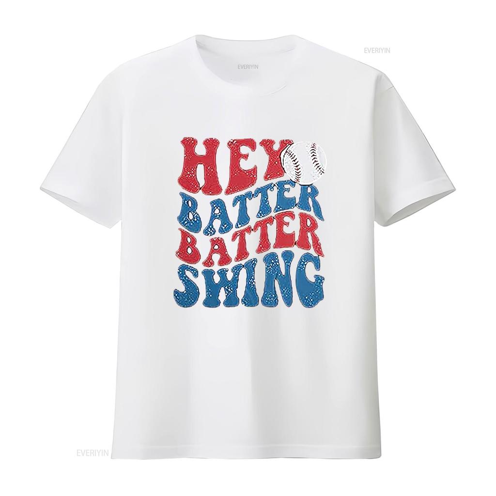 Mens Baseball Oversized T Shirt FHey Batter Swing Loose Ballpark S Tops Black X Large Vintage Washed Casual Designer Clothes