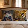 Anime Komi Can'T Communicate Cushion Cover 1Pcs Decorative Covers Soft Cushion Case For Sofa Couch Decor 40X40 45X45 Pillowcases