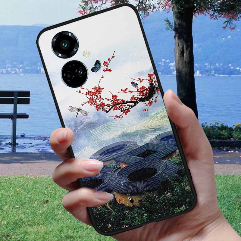 For Tecno Camon 19 Case Camon19 Neo 3D Relief Emboss Phone Cover For Tecno Camon 19 Pro 4G 5G Neo Coque Soft Silicone Cartoon