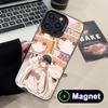 Angel Mahiru Shina Phone Case for iPhone 17 16 15 14 13 12 11 Air Pro Max Plus Colorful Silver MagSafe Cover