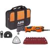 AEG - Multitool OMNIPRO 300W, Tête Multifonction, 20000 Osc/min, Variateur De Vitesse, Compatible Toutes Têtes, En Sac - OMNI300KIT1