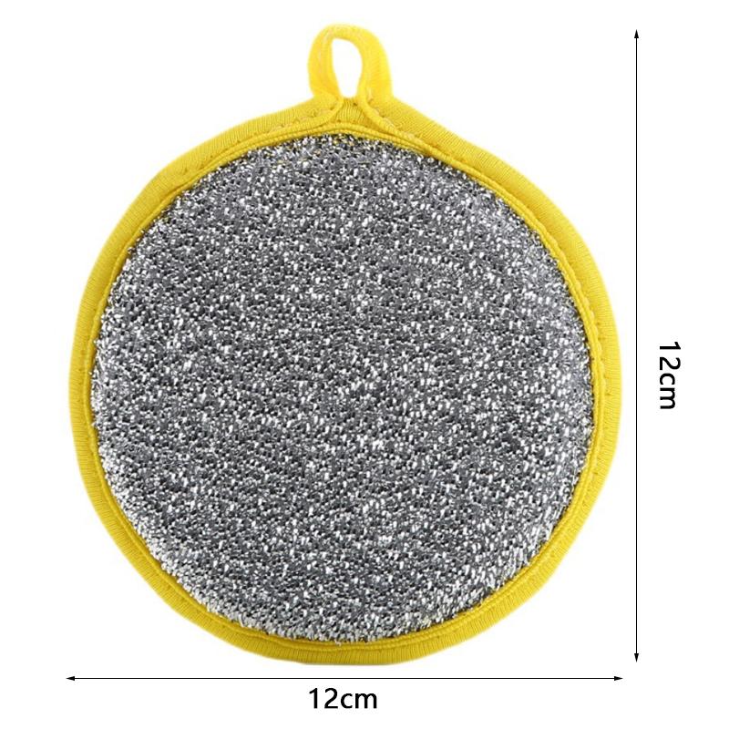 Dishwashing Sponge Reusable Washable Sponges Double Side Magic Sponge To Wash Dishes Useful Things for Kitchen Clean Tools