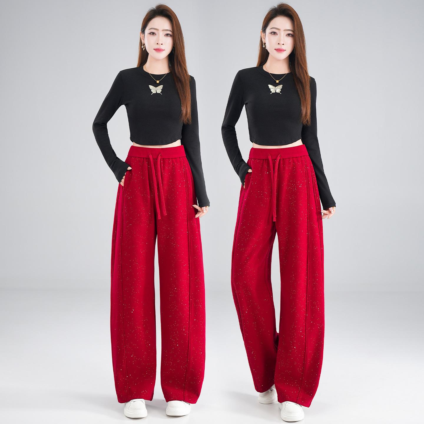 Spring 2026 High-End Women s High-Waisted Wide-Leg Pants - Street Style Fashion 27