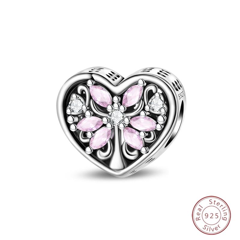 Sweety Copper Cake Poodle Crown Flowers Lover Luminous Charms Beads Fit 3Mm Bracelets Diy Fine Jewelry Making