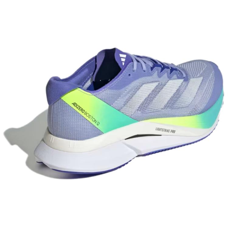 Adidas Adizero Boston 12 Blue Spark Zero Metallic Women Sneakers Cobalt-Blue IF9220