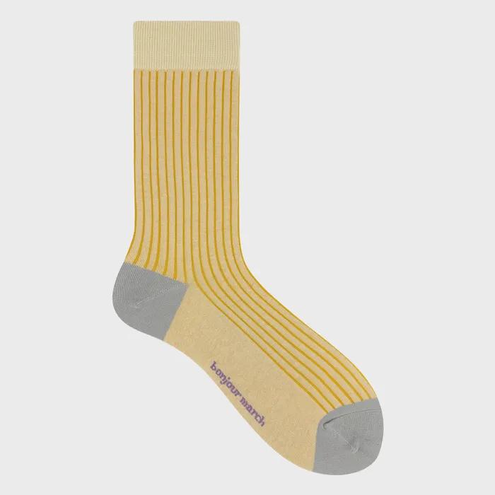 2026 SS_Triple rib socks_mellow