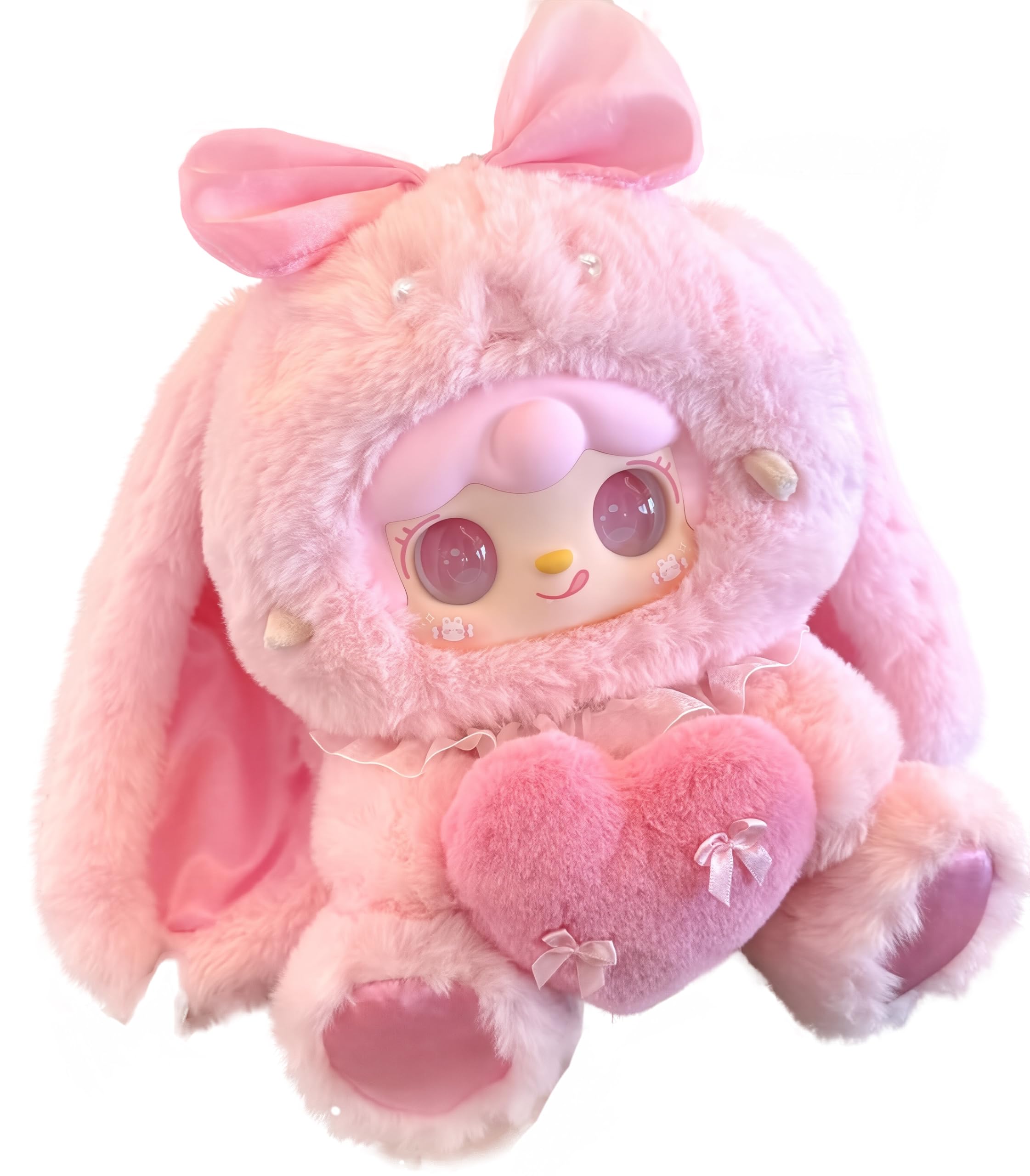 

Плюшевая игрушка из серии Идол ста перемен 400% Оригинальный слепой бокс Увеличенный размер (приблизительно. 33см) + Пушистое тело + 3 особых глаза: Глаза со звездным небом, Глаза в стиле манга,