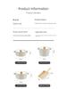 Neoflam Ceramic Non-Stick Frying Pan & Milk Pan for Gas & Induction Cookers