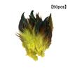 50piece Natural Feather Decoration Easy To And Various Applications Natural Rooster Feather Feathers