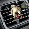 2D flacher Hühnchen Auto-Lüftungsclip dekorativer Diffusor (Duftstoffe nicht enthalten), Auto-Innendekoration, Aromatherapie-Clip, ideal als Weihnachtsgeschenk