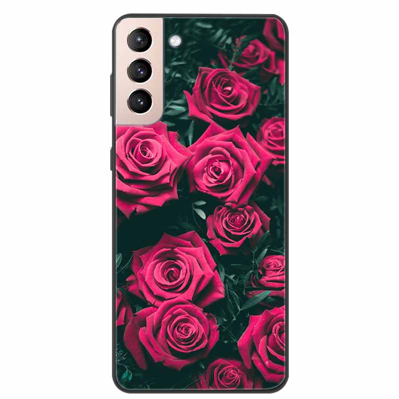 Per Samsung Galaxy S21 FE 5G Custodia Cartoon Dipinta Morbida TPU Custodie per Telefono per Galaxy S21FE S 21 FE Cover Posteriore in Silicone Coque Carina