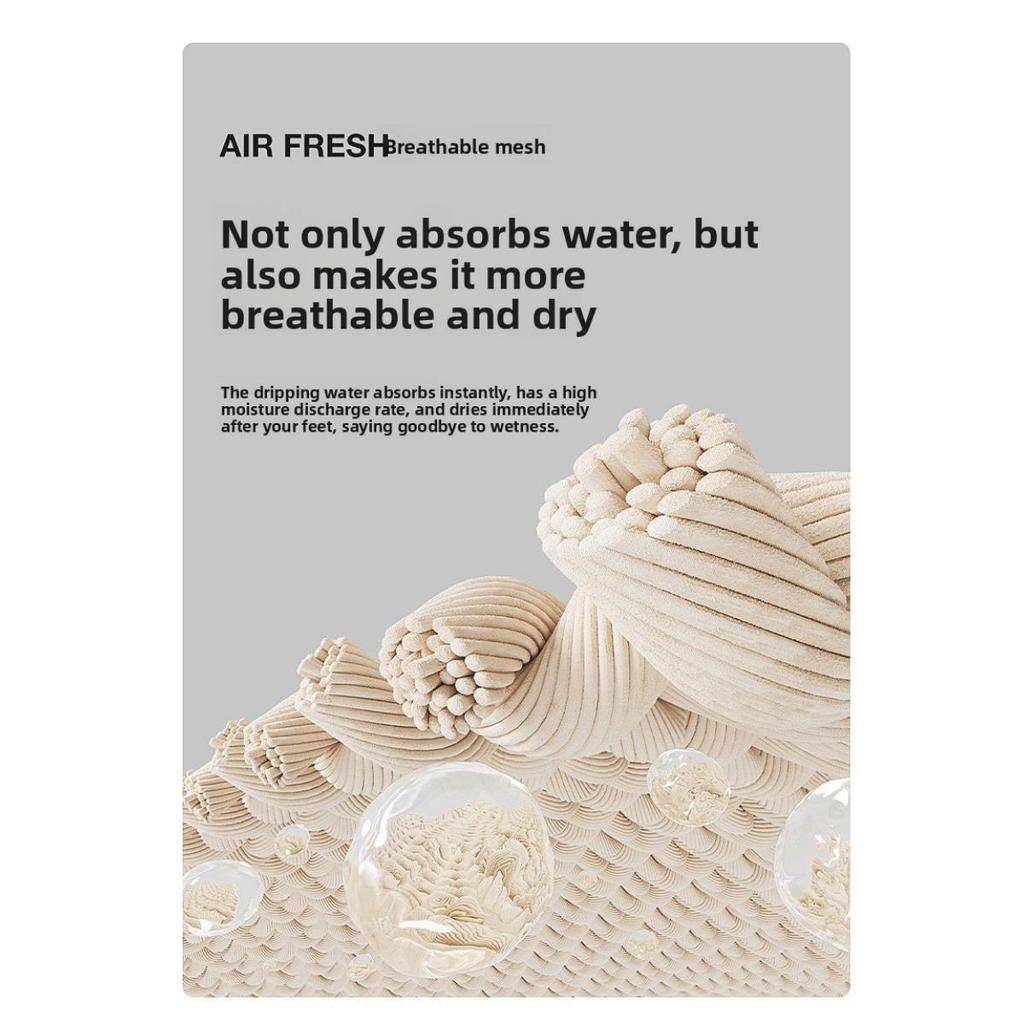 Thickened Bathroom Floor Mat, Absorbent Bathroom, Non Slip Bathroom Mat, Bedroom Carpet, Door Mat, Entrance Foot Mat