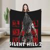 Silent Hill Shattered Memories Blanket Flannel Horror Game Breathable Thin Throw Blankets for Bedding Couch Plush Thin Quilt