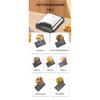 Non-Stick Pan Pancake Sandwich Donut Barbecue Home Multi-Functional Seven-In-One Waffle Machine