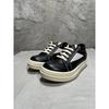 Kids Sneakers Girls Boys Leather Children Shoes Luxury Lace Up Casual Spring Streetwear Black White Boots