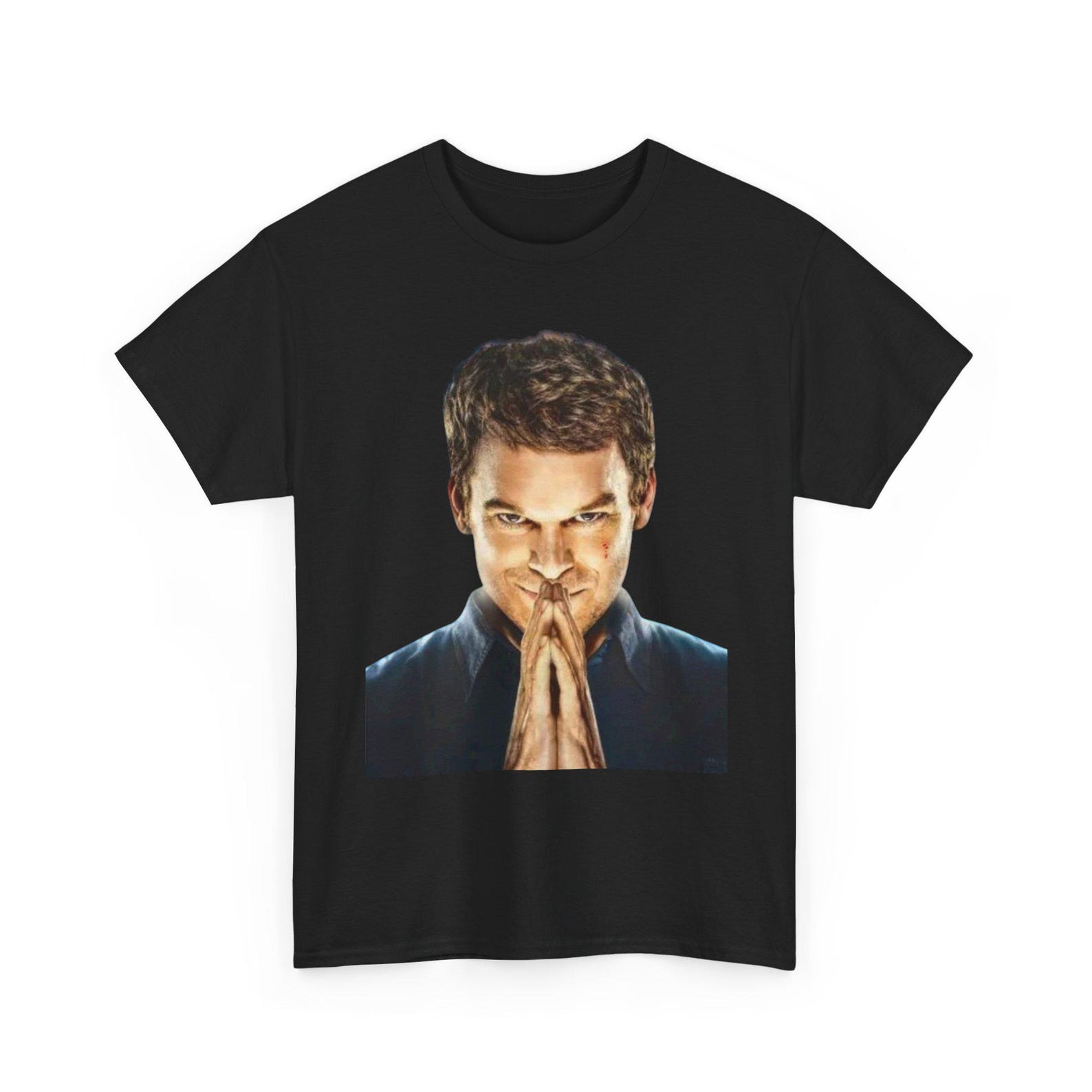 Mischievous Smirk Portrait Tee | Portrait T-Shirt 4XL