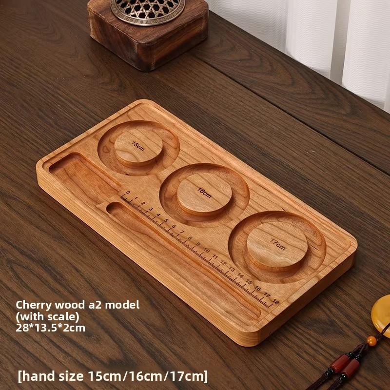 

BEPAN 1PC Black Walnut Beaded Design Plate No Splicing Bracelet Necklace Bracelet Making Tray Solid Wood Handmade DIY Tool