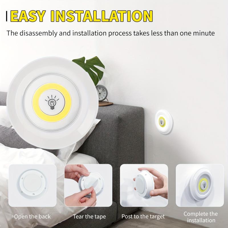 סט 6 יחידות של נורות LED אלחוטיות חכמות
