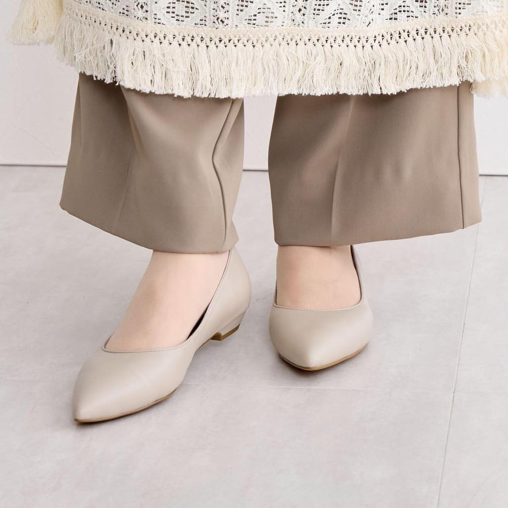 HIMIKO/Himiko/[WEB Exklusiv] Pumps mit niedrigem Absatz/640001 Elfenbein 230