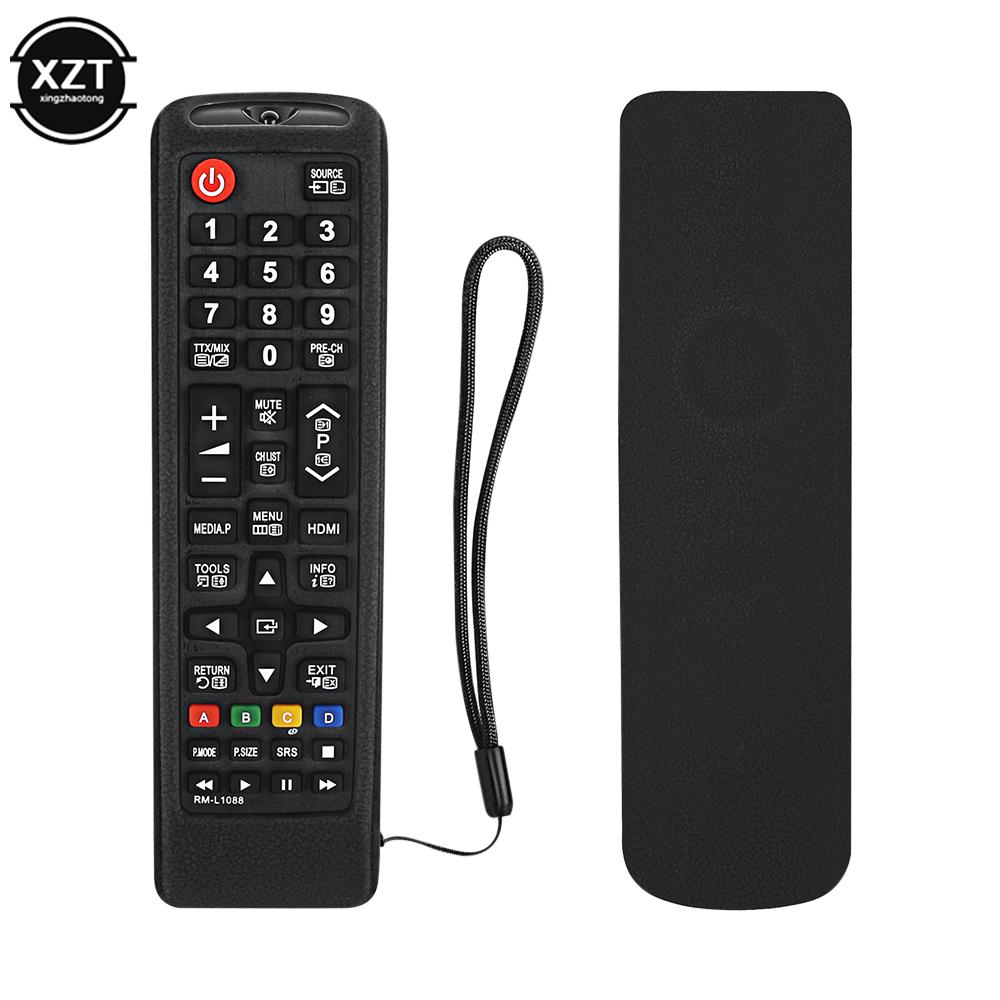TV Remote Control Case With Anti-Fall Hapo Dustproof Protective Durable Silicone Soft Solid Home For Samsung AA59-00816A 00611A