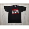 T-shirt Vintage 90s Lennox Lewis Spx Combat de Boxe Rare Décontracté Surdimensionné Vintage Respirant Graphique Mode Extensible