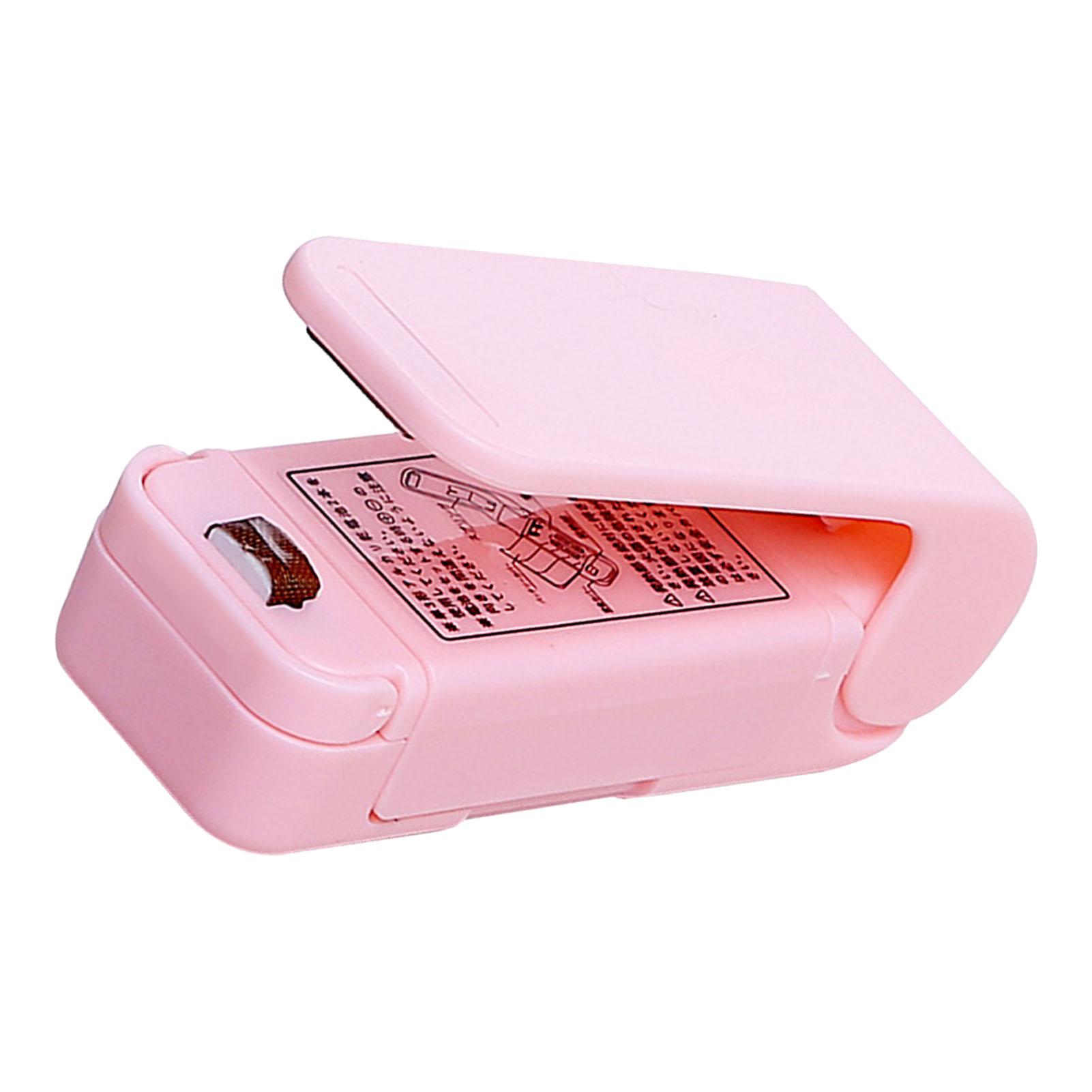 Bag Sealer Portable Hand Press Heat Sealing Snack Sealing Machine for Plastic Bags