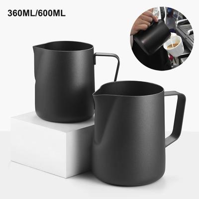 Powłoka nieprzywierająca dzbanek do spieniania mleka ze stali nierdzewnej ekspres do kawy Espresso Barista Craft Latte Cappuccino dzbanek na piankę do kremu