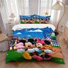 Mickey Minnie'S Sweet Fun Print 3Pcs Bedding Setduvet Cover With 2 Bedropillowcase Home Birthday Gift