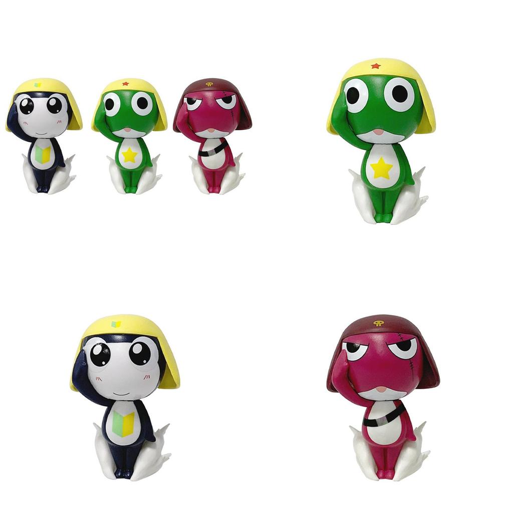Cartoon Keroro Gunsou Pvc Toy Figure With Articulated Pose For Kids And Action Collectors
