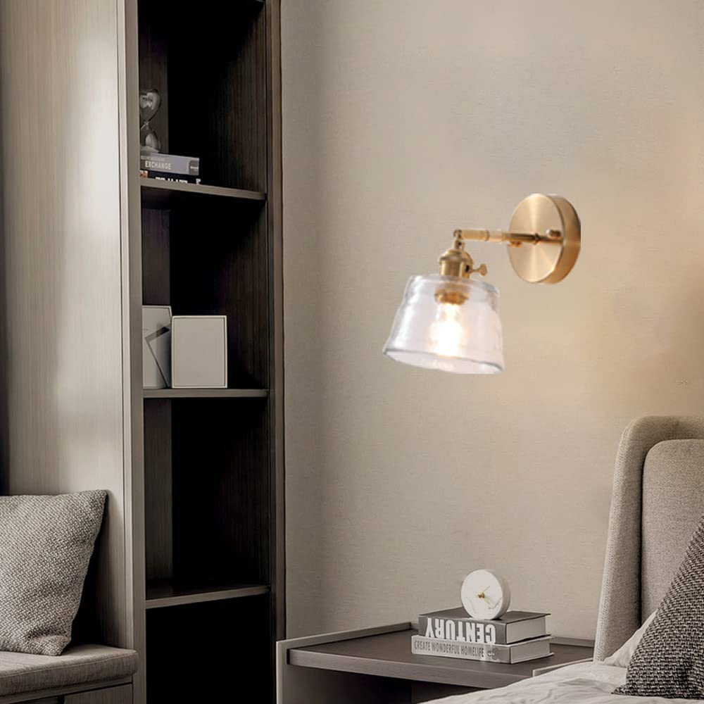 Bracket Light, Wall Light, Porch Light, Modern Wall Lamp, Glass Wall Light, LED, Bedside Light, Nordic Style Lighting Fixture, Entryway Light,