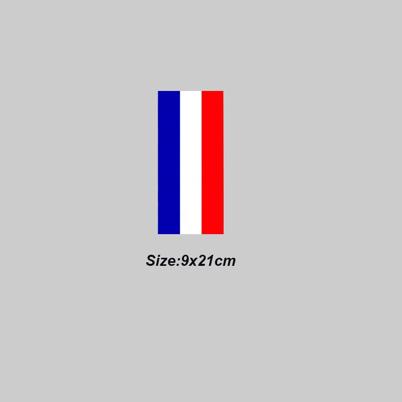 

French Flag Vinyl Car Front Bumper Sticker Cup Sport For Renault Clio MK4 RS 200/220 EDC/GT чорний