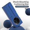 For Oppo Find N5 5G Phone Case Kickstand Wristband PC Silicone Mobile Cover