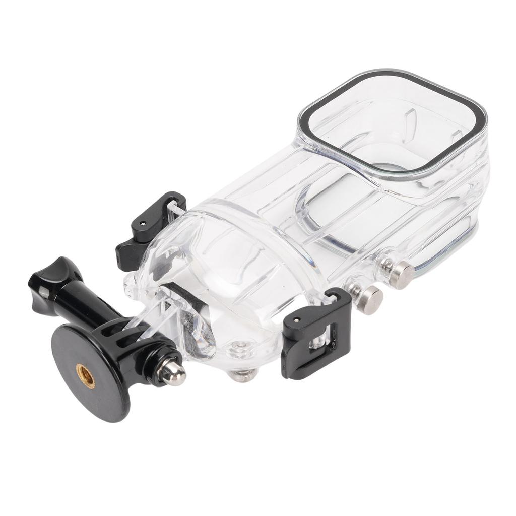 Dive Case Fit for Insta360 X3 Action Camera 147FT Rainproof PC PMMA Camera Protective Underwater Dive Shell with 1 4