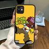 A-ASAP R-Rocky Non Essere Stupido Custodia Per Telefono Per IPhone 16e 16 15 14 13 12 11 Pro Max X XS Max Plus Opaca Trasparente