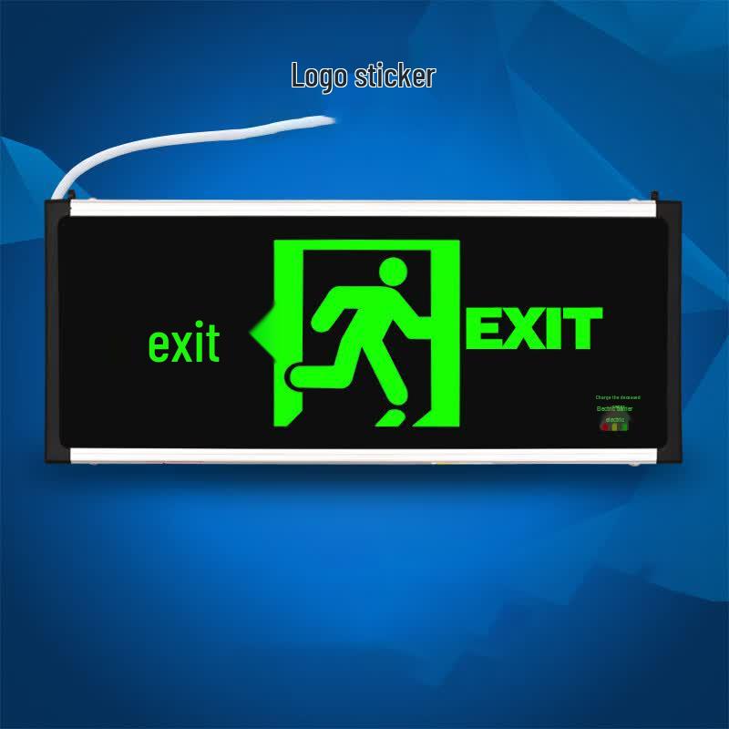 Reflective Safety Exit Sign