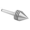 60 Degree Live Center HSS High Hardness Precise Woodworking Process Live Tailstock Center for CNC