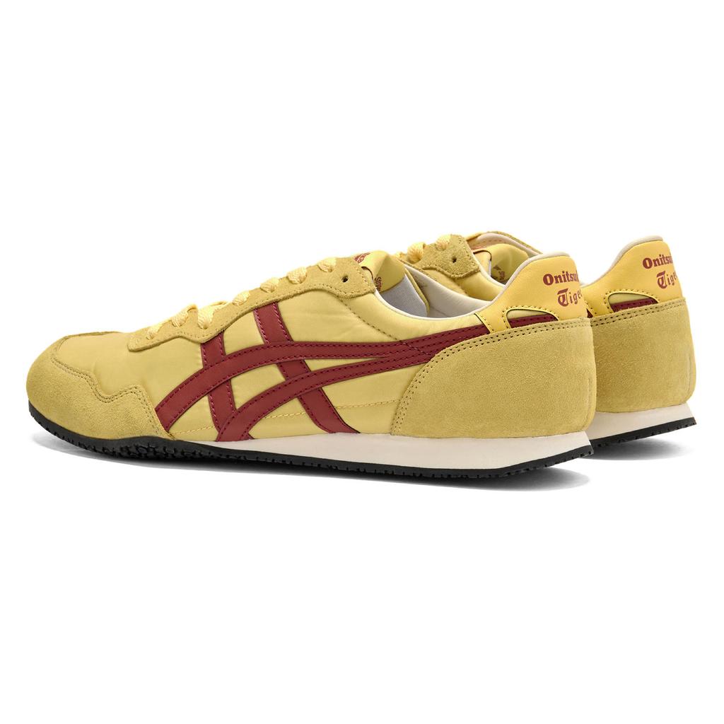 Unisex Sneakers Onitsuka Tiger SERRANO Casual Shoes Unisex Low-top Yellow/Red