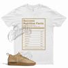 Weißes SUCCESS T-Shirt für Tyshawn Karton Gold Metallic Kaugummibräunlich Hellbraun Unisex T-Shirt