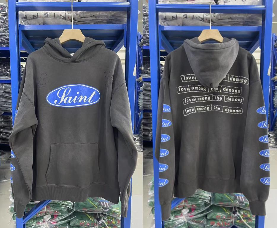 ERD West Coast Vintage Sanskrit Zipper Hoodie
