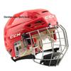 Ishockeyhjälm och skyddsutrustningsset för ishockey, landhockey och rullhockey