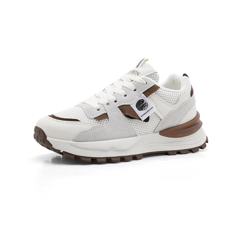 23 wiosna nowe buty tatusia z grubą podeszwą damskie oddychające buty Forrest Gump koreański styl buty z okrągłym czubkiem obuwie studenckie buty sportowe