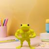 Stylish Frog Figurine - For Home & Office Decor, Ornaments, Birthday Party Gifts, and More, Festive Decoration,Plastic