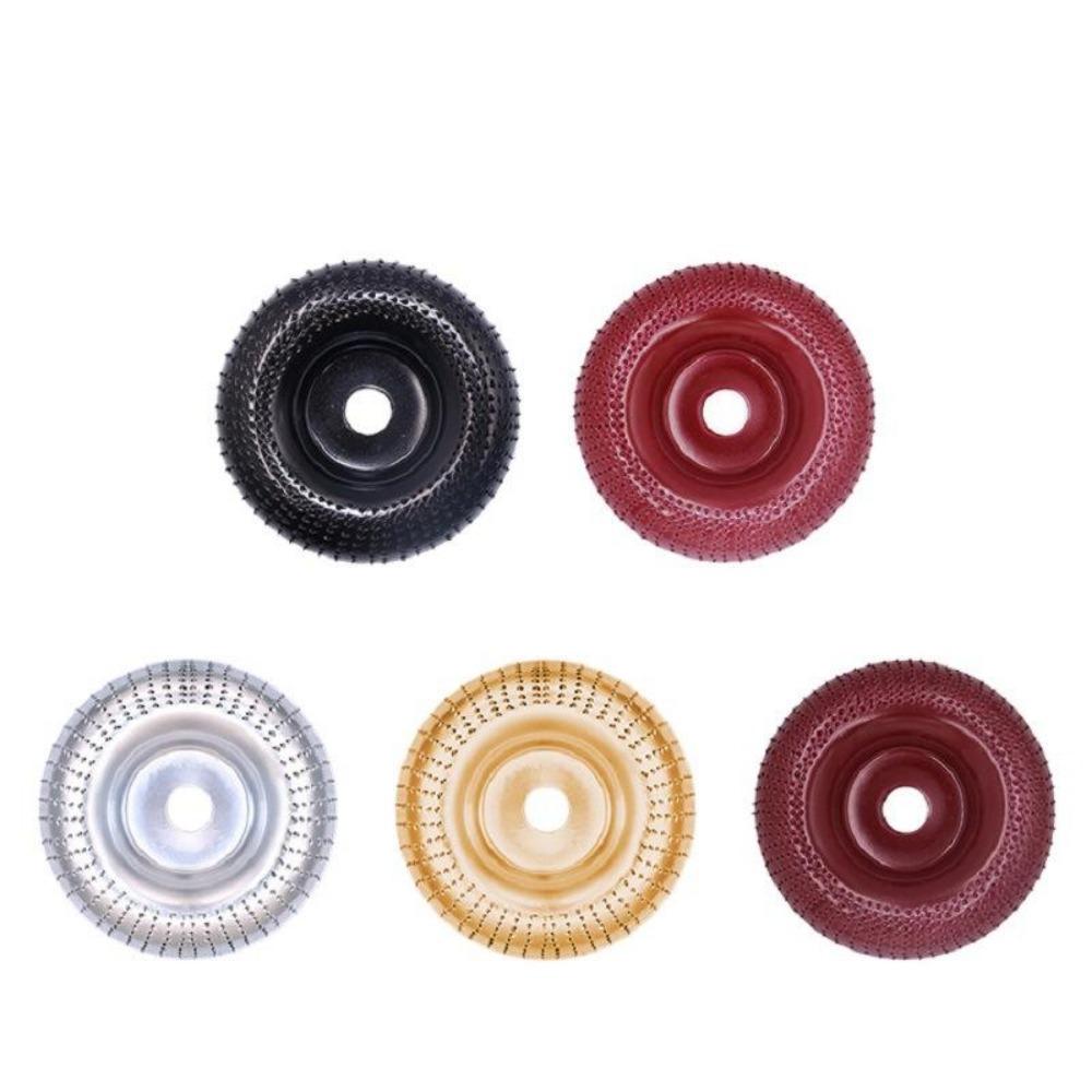 Grinder Wheel Disc 4 Inch Wood Shaping Wheel Wood Grinding Shaping Disk for Angle Grinders with 5/8" Arbor