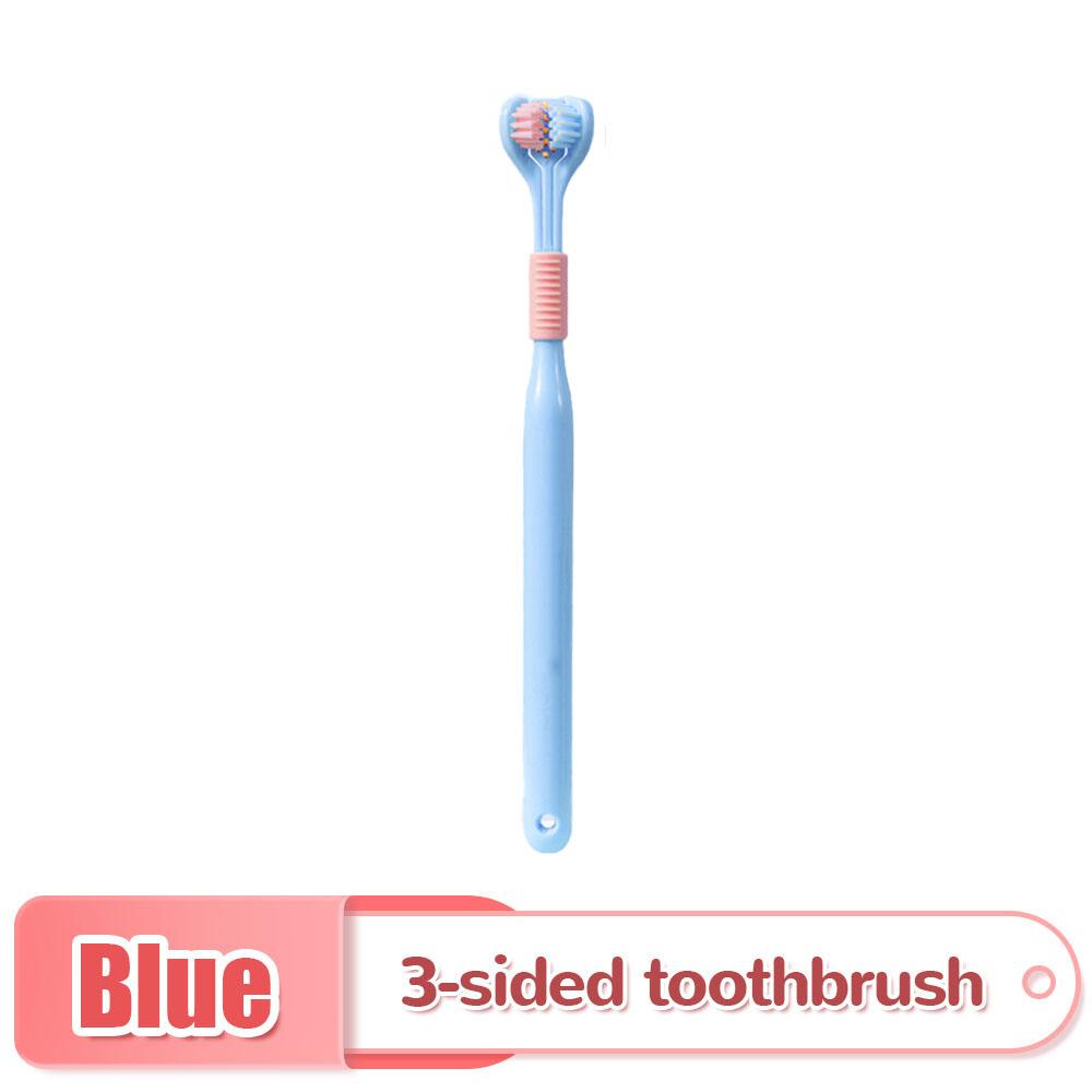 Three Sided Toothbrush Soft Bristle Tooth Brush Ultra Fine Toothbrush Oral Care Safety Teeth Brush Oral Health Cleaner