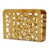 Tabletop Napkin Holder Stainless Steel Hollowed Metal Paper Napkin Holder Tissue Dispenser for Kitchen Countertop Bar