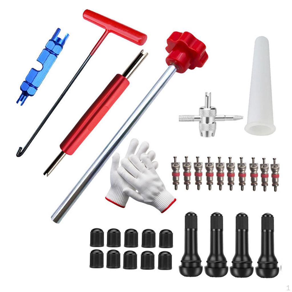 Schnellwechsel Reifenventil Werkzeugsatz Schneller Austausch Hochleistungszubehör