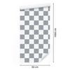 Checkerboard Wallpaper Gray and White for Living Room and Bedroom 50x1000