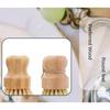 1pcs Kitchen Cleaning Brush Wooden Dish Brush with Natural Sisal and Coconut Durable Portable Eco Friendly Zero Waste