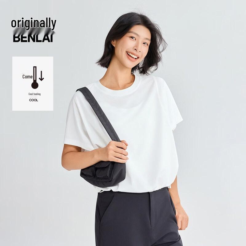 BENLAI Women s Cooling Loose Short-Sleeve T-Shirt S